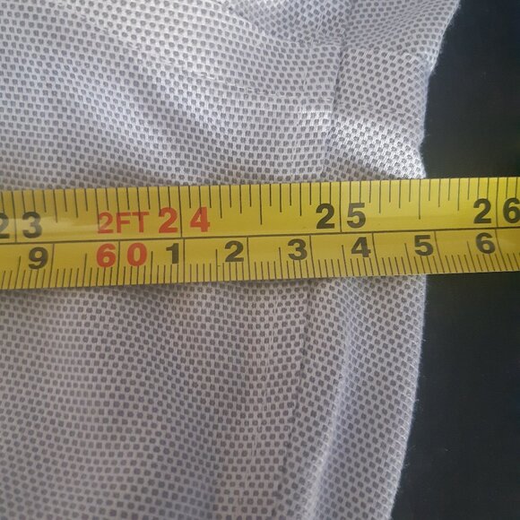 Hudson Room SZ 17.5 Slim Fit 100% Egyptian Cotton 80s 2 Ply Grey Men's Shirt - Picture 10 of 13